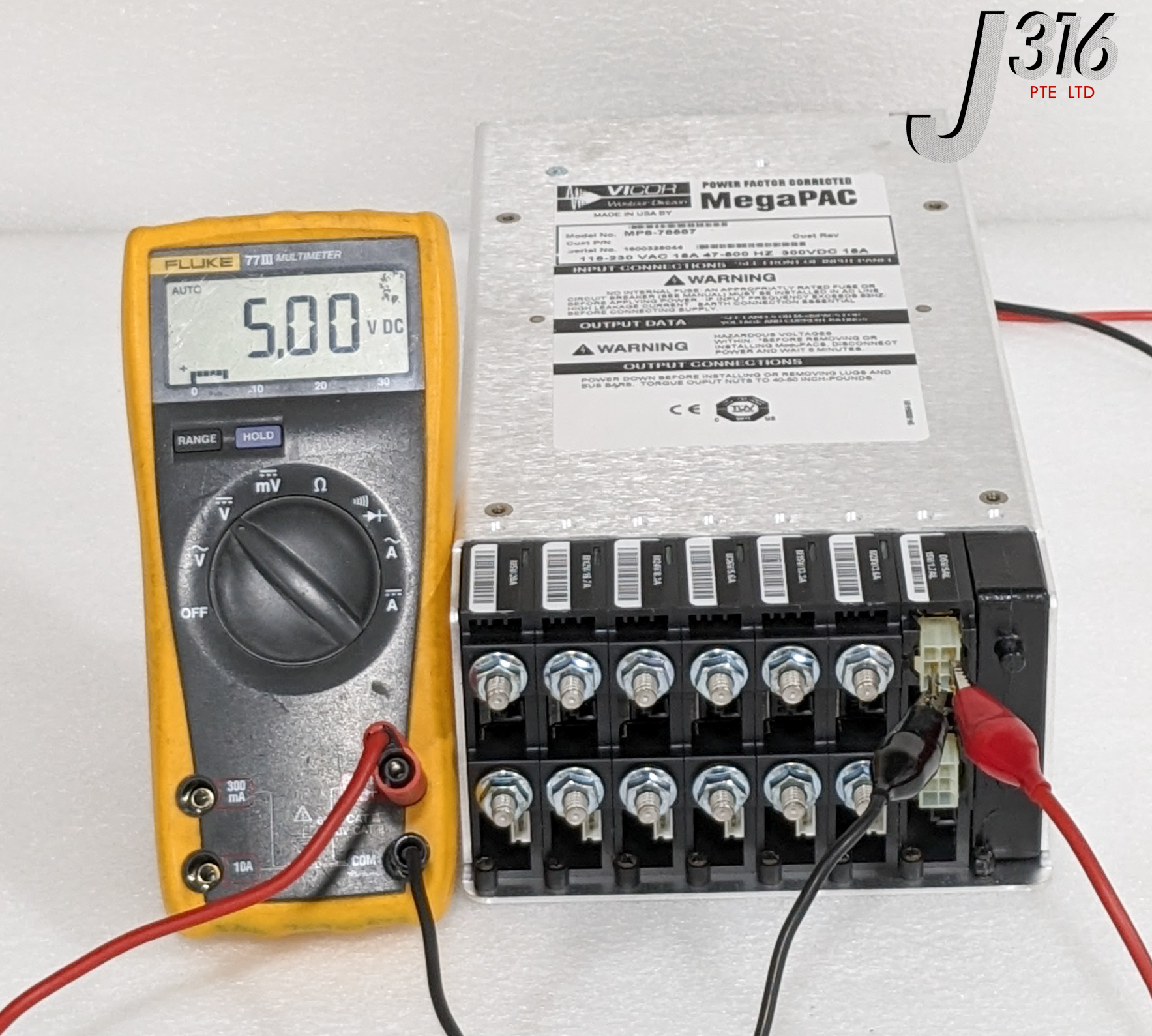 34390 VICOR POWER SUPPLY, MEGAPAC, 300VDC 15A MP8-78587 | eBay